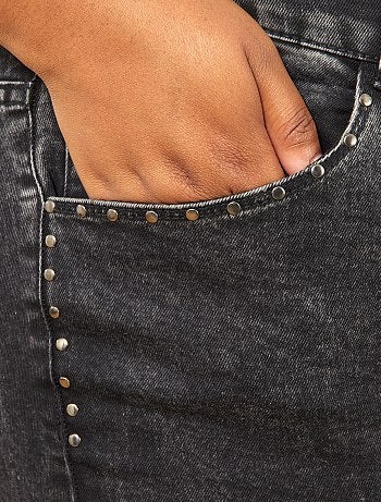 Jean skinny avec clous - Kiabi