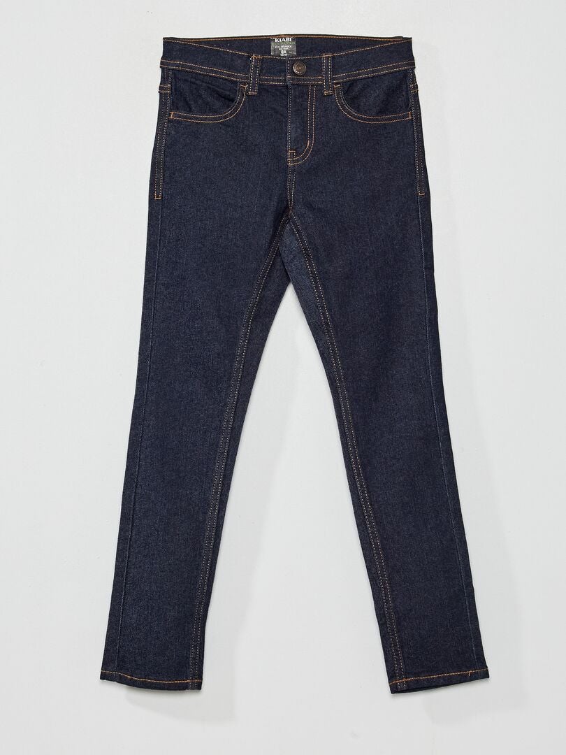 Jean Skinny Extensible Gap Fille Taille 10 - Taille Ajustable, Couleur Bleu Avec Patchs Et Déchirures - Neuf Avec étiquettes
