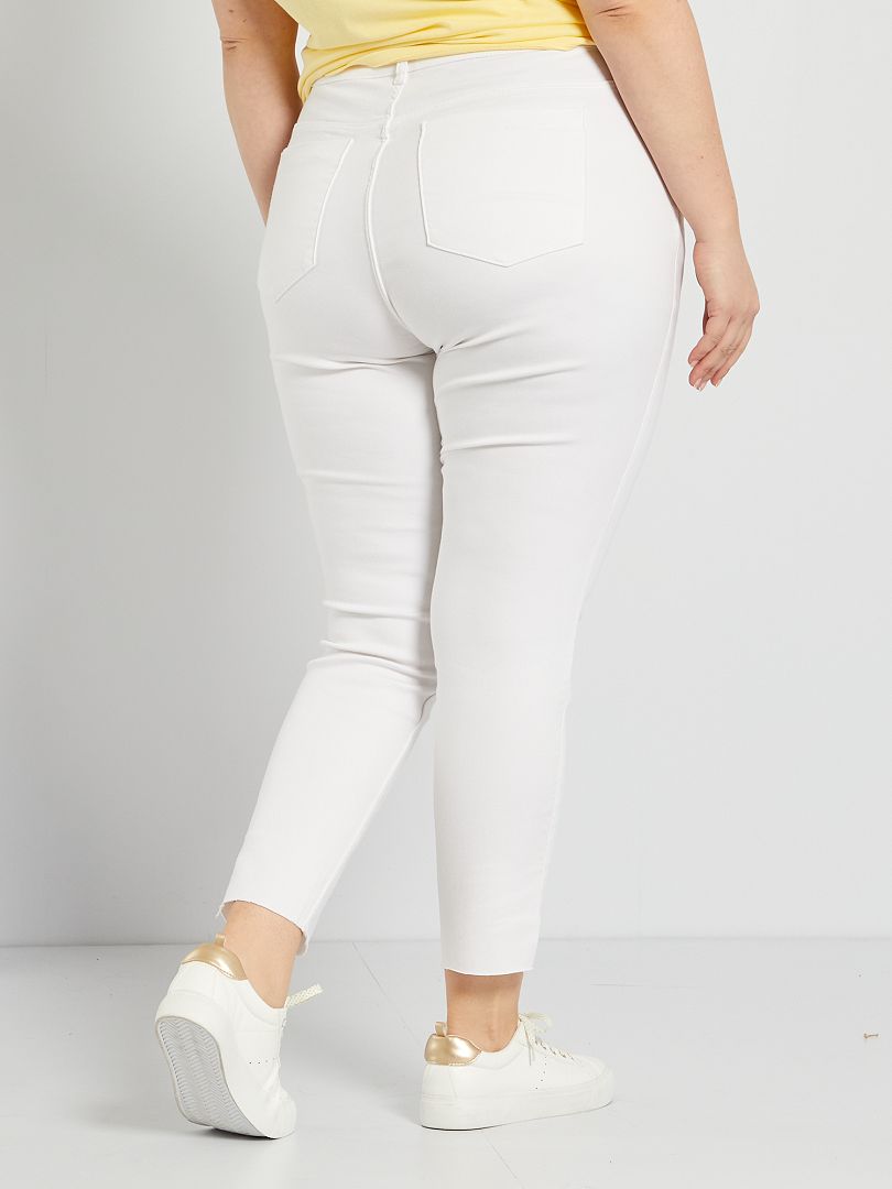 Jean Skinny Blanc Kiabi