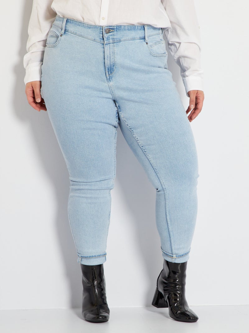 Jean skinny bleu clair - Kiabi