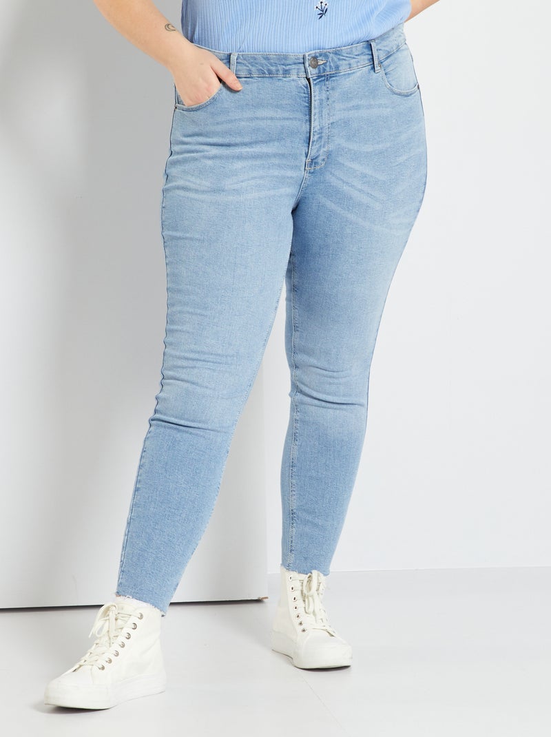 Jean skinny bleu clair - Kiabi
