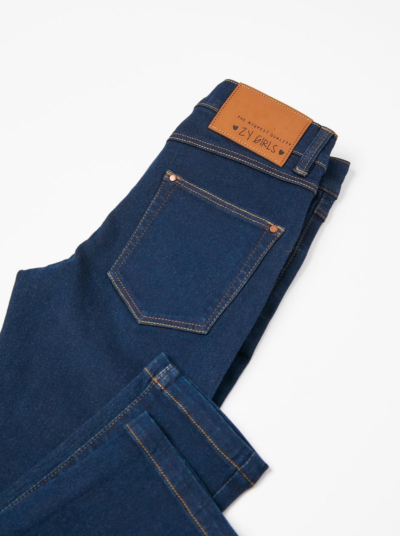 Jean Skinny Bleu foncé - Kiabi