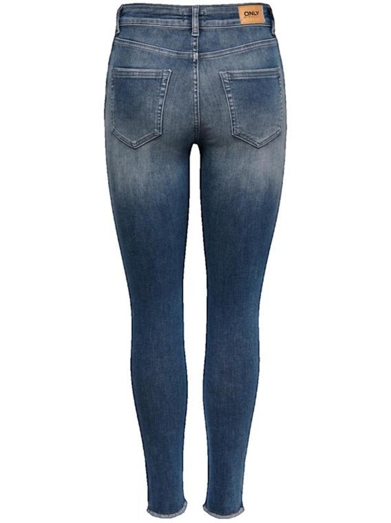 Jean Skinny Blush Life Taille Normale Only Bleu Bleu Bleu - Kiabi