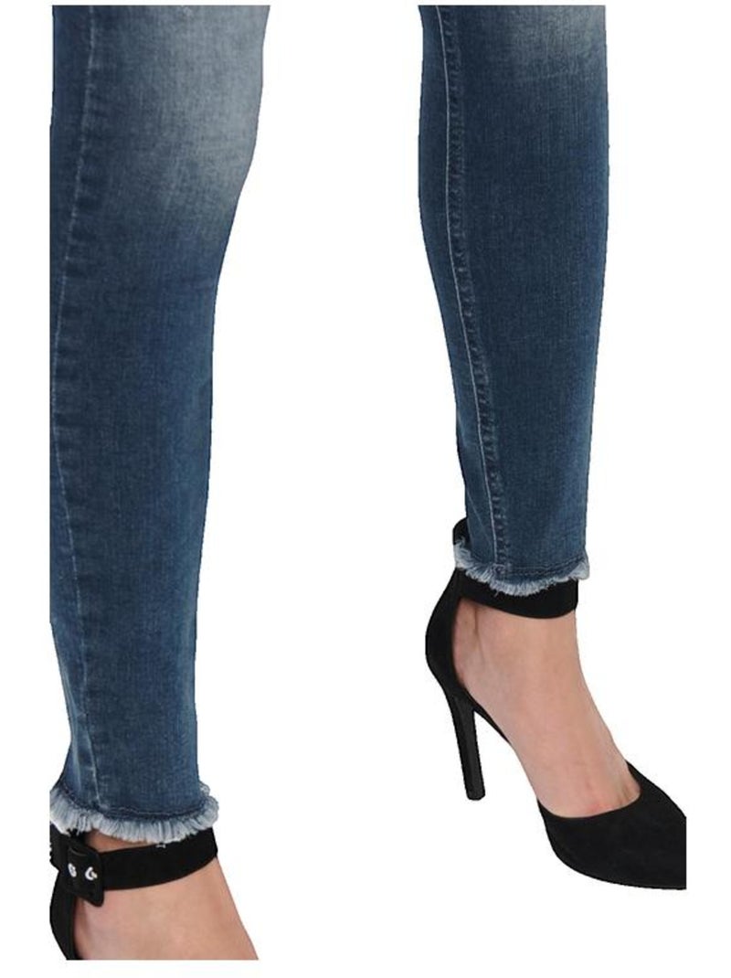 Jean Skinny Blush Life Taille Normale Only Bleu Bleu Bleu - Kiabi