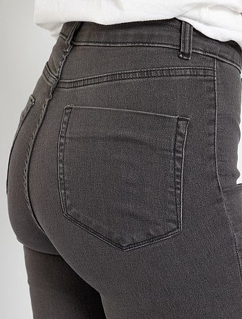 Jean skinny braguette boutonnée - Kiabi