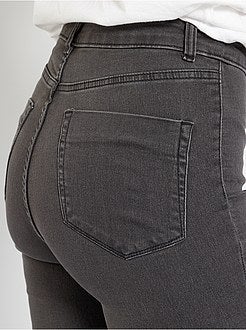 Jean skinny braguette boutonnée - Kiabi