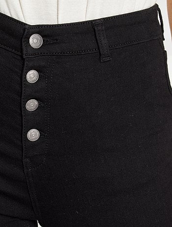 Jean skinny braguette boutonnée - Kiabi