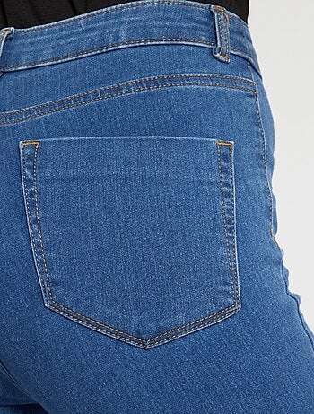 Jean skinny braguette boutonnée - Kiabi