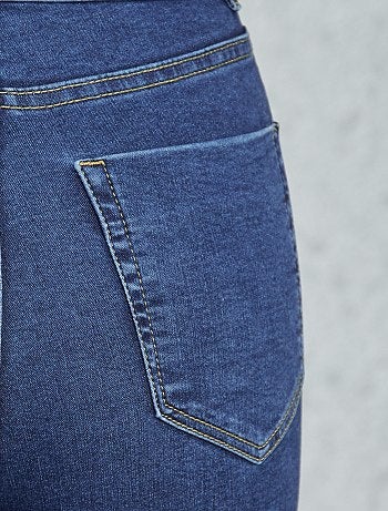 Jean skinny braguette boutonnée - Kiabi