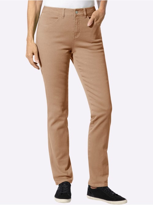 Jean skinny coupe parfaite avec empiècement au dos - taille courte - moda vilona - Kiabi Jean skinny coupe parfaite avec empiècement au dos - taille courte - moda vilona - Kiabi
