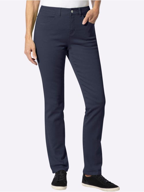 Jean skinny coupe parfaite avec empiècement au dos - taille standard - moda vilona - Kiabi