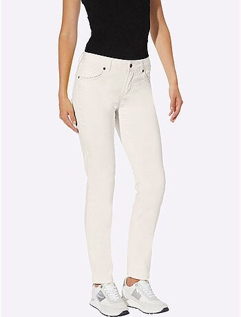 Jean Skinny Coupe Skinny - Taille Courte - helline