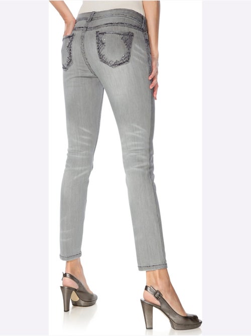 Jean Skinny Coupe Skinny - Taille Courte - Helline - Kiabi