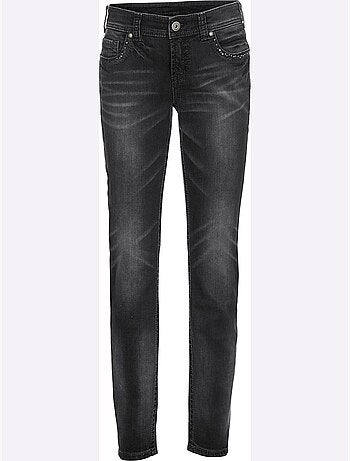 Jean Skinny Coupe Skinny - Taille Courte - Helline
