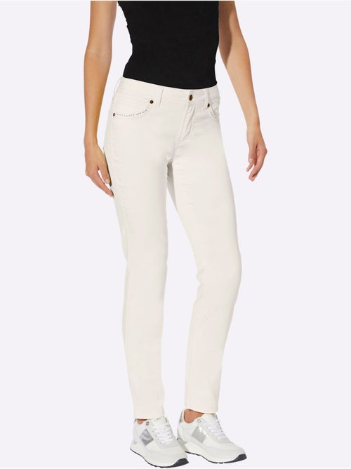 Jean Skinny Coupe Skinny - Taille Standard - Helline - Kiabi Jean Skinny Coupe Skinny - Taille Standard - Helline - Kiabi
