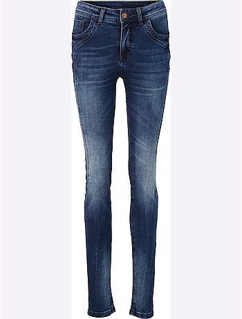 Jean Skinny Coupe Skinny Tendance - Taille Courte - helline