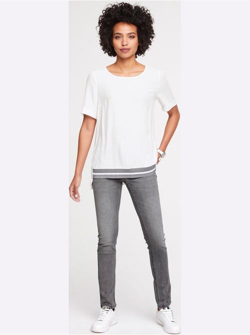 Jean Skinny Coupe Skinny Tendance - Taille Courte - helline - Kiabi