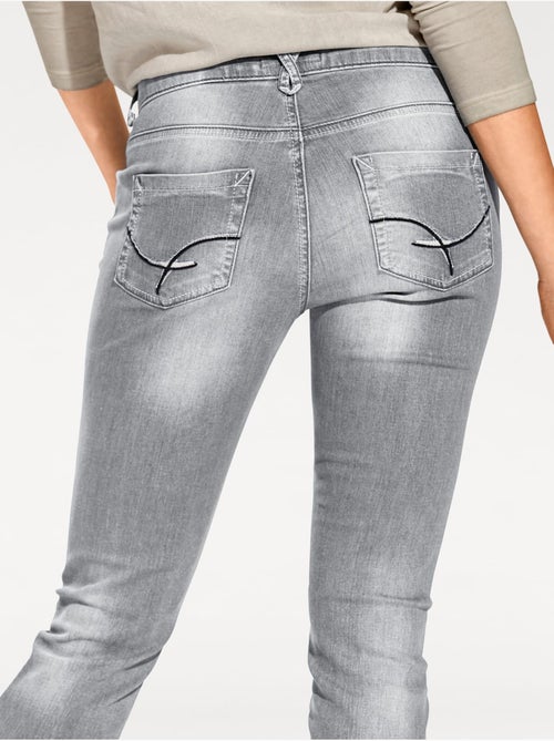 Jean Skinny Coupe Skinny Tendance - Taille Courte - helline - Kiabi