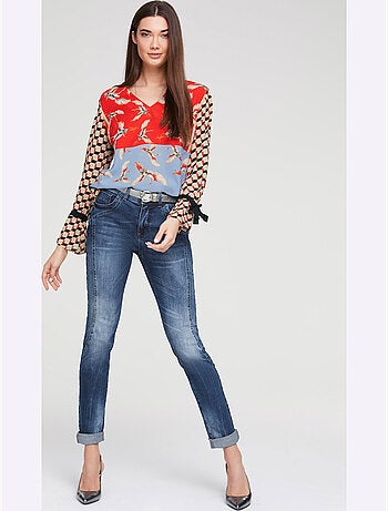 Jean Skinny Coupe Skinny Tendance - Taille Standard - helline