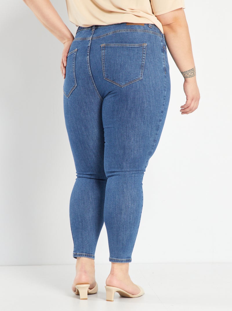 Jean skinny / coupe très ajustée  - L28 Bleu - Kiabi