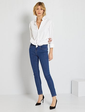 jeans slim femme pas cher de marque