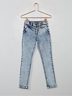 Jean skinny effet neige - Kiabi