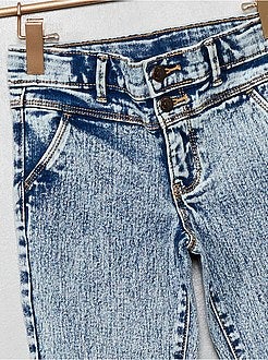 Jean skinny effet neige - Kiabi