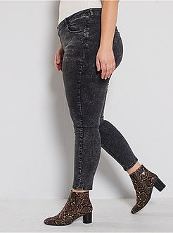 Jean skinny effet neige - Kiabi