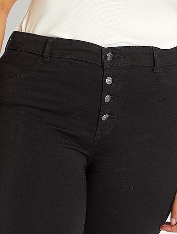 Jean skinny en denim stretch taille haute - Kiabi