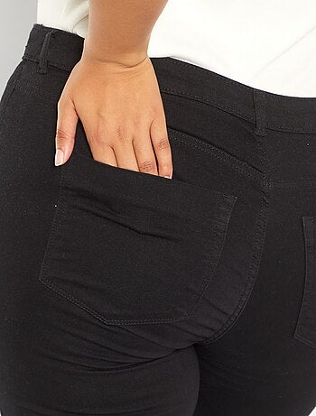 Jean skinny en denim stretch taille haute - Kiabi