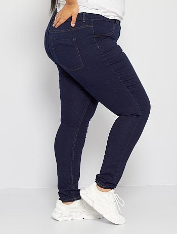 Jean skinny en denim stretch taille haute - Kiabi