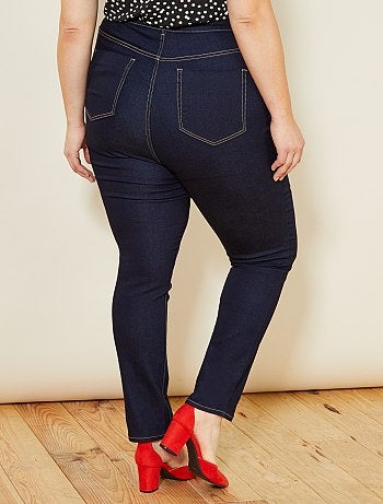 Jean skinny en denim stretch taille haute - Kiabi