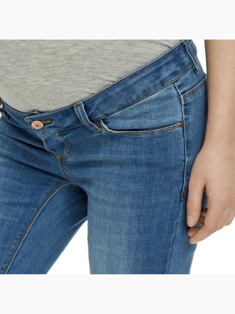 Jean skinny femme pieces maternity Bleu - Kiabi