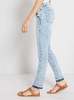 Jean skinny finition dégradé - Kiabi