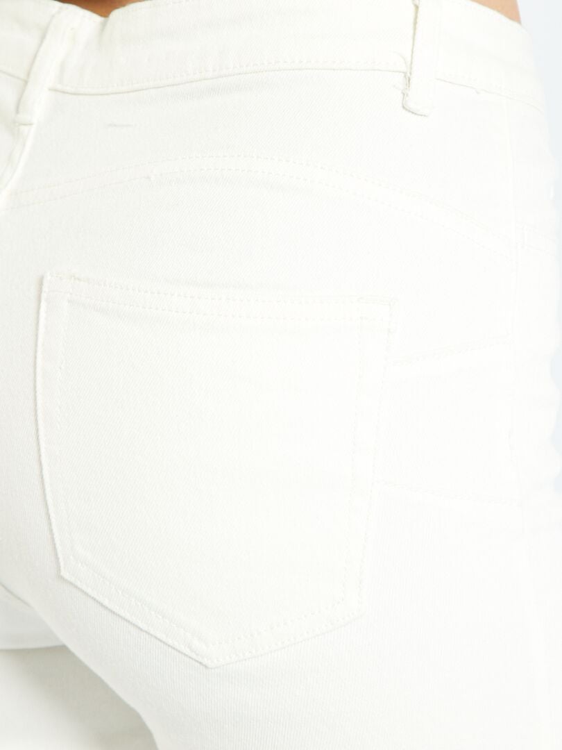 Jean skinny fit - L32 Blanc - Kiabi