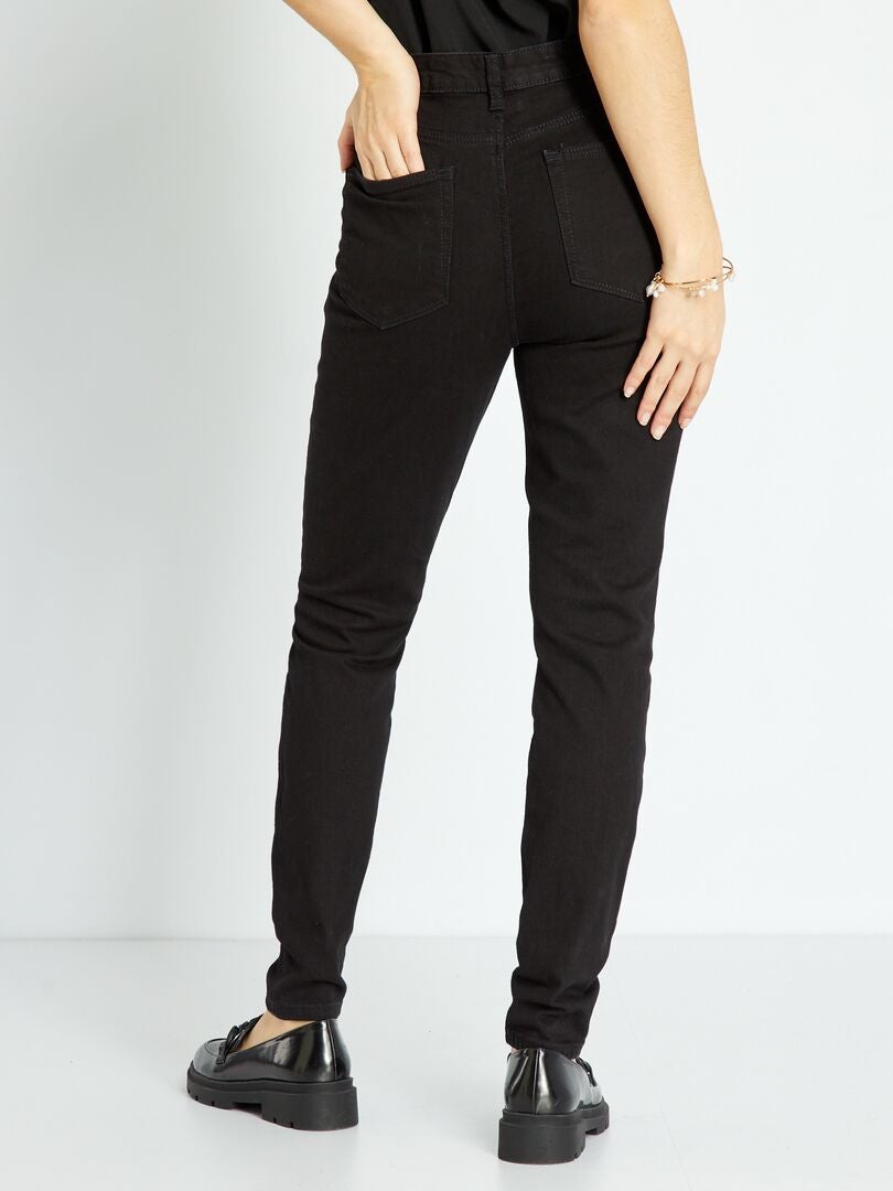 Jean skinny fit / coupe très ajustée Noir - Kiabi