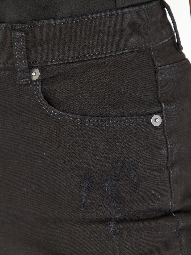 Jean skinny fit / coupe très ajustée Noir - Kiabi