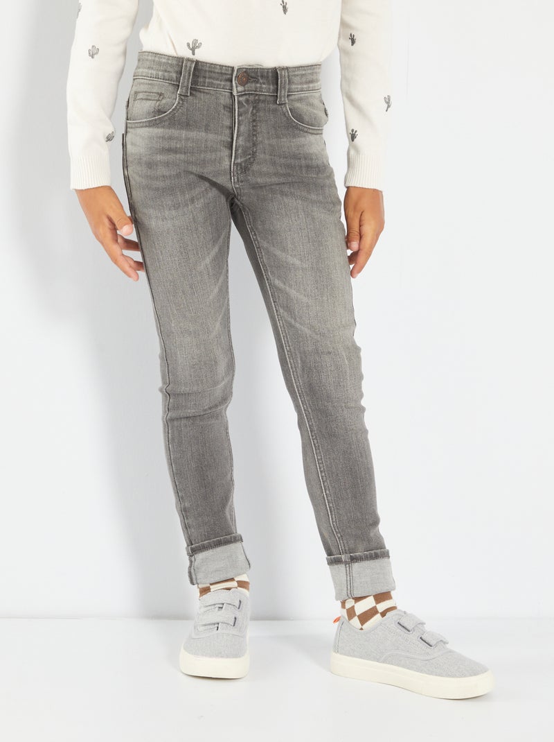 Jean skinny Gris - Kiabi