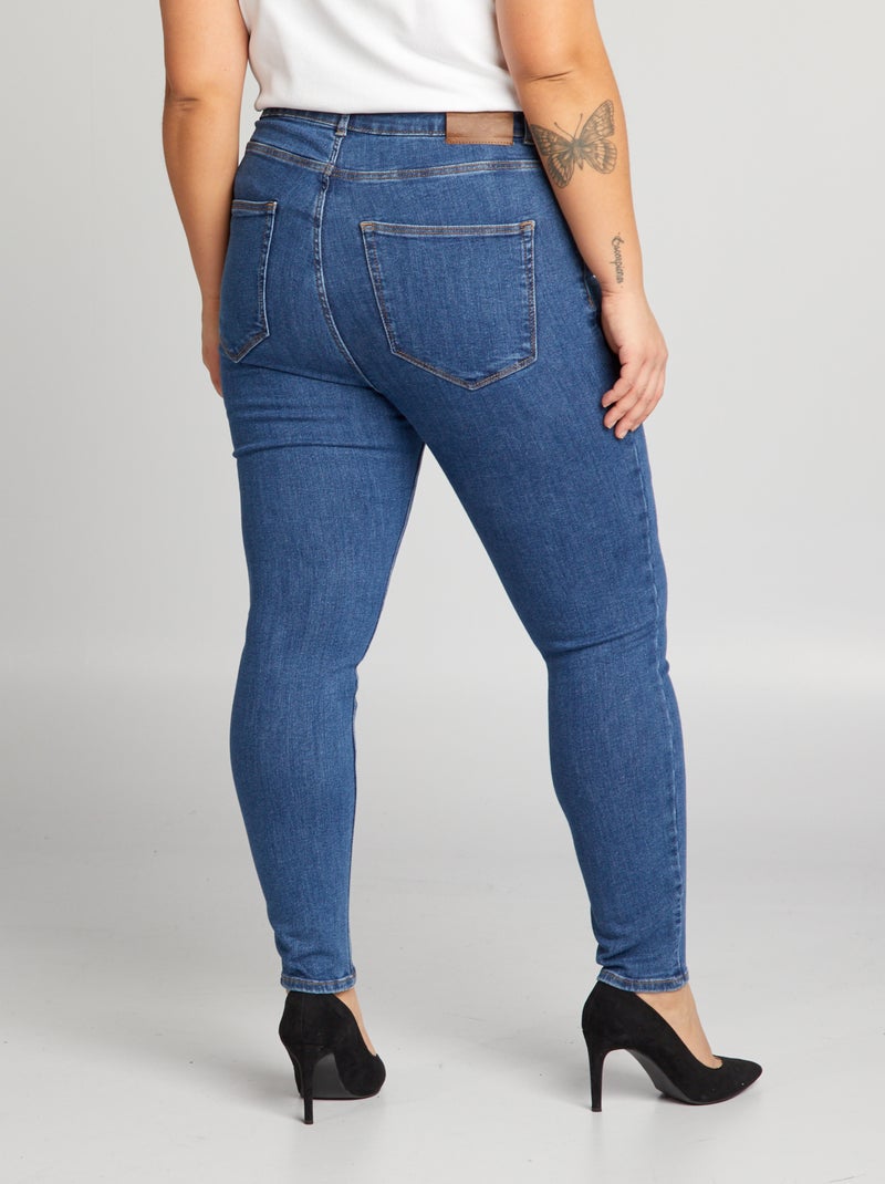 Jean skinny L28 Bleu - Kiabi