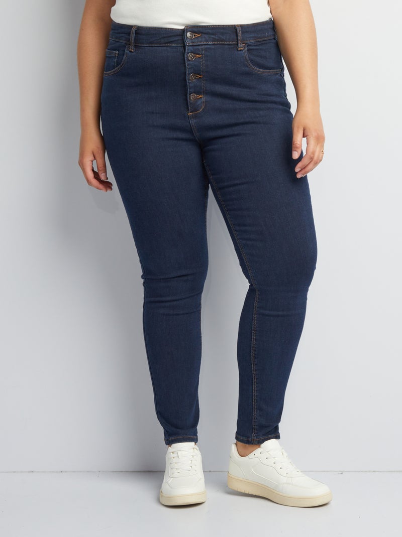 Jean skinny L28 Bleu - Kiabi