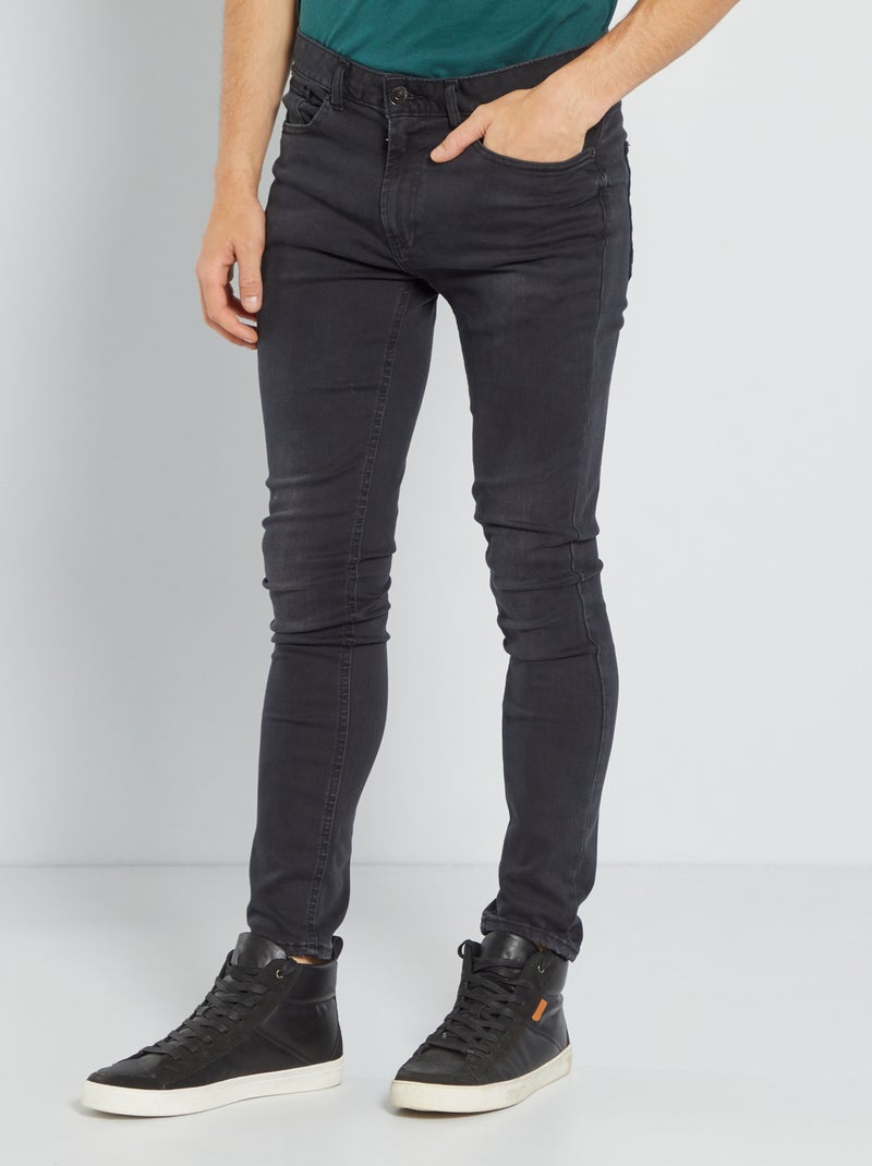 Jean skinny L32 Noir - Kiabi