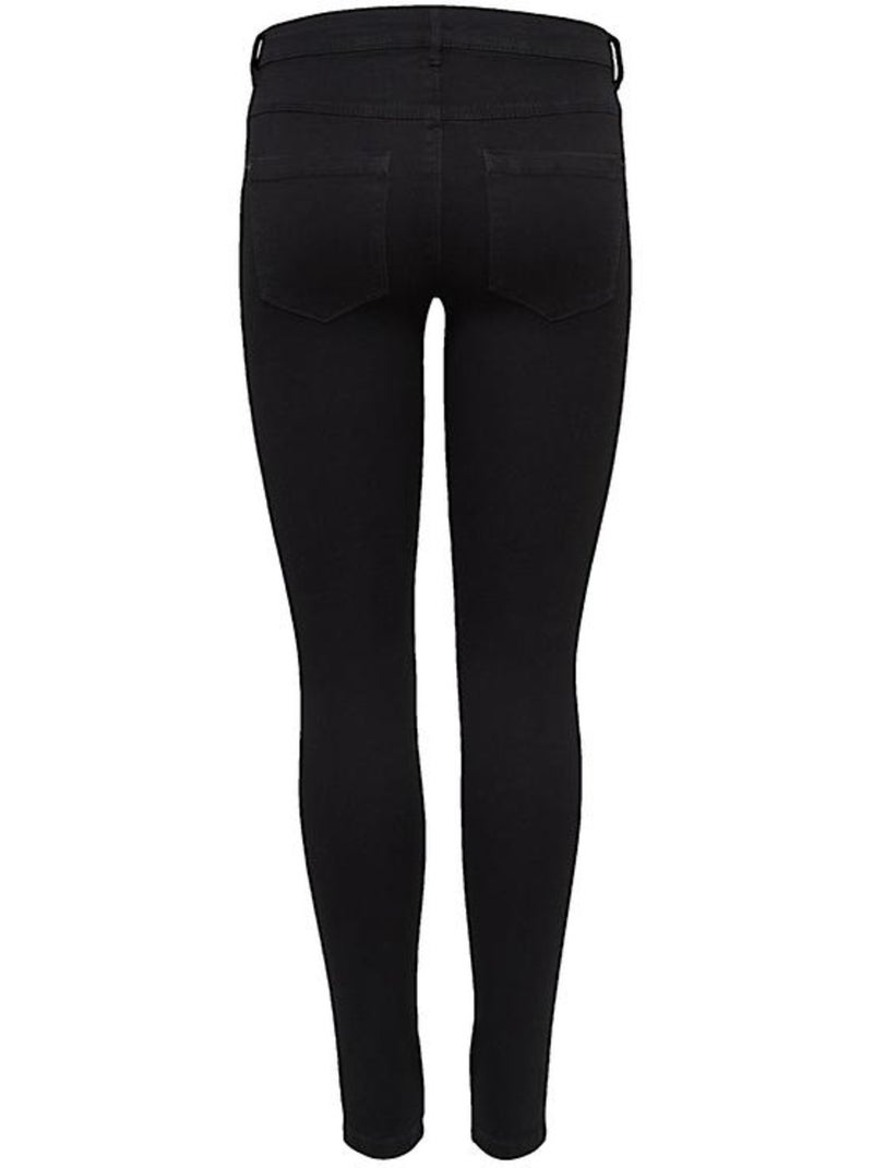 Jean skinny ONLROYAL LIFE REG 600 NOOS en coton polyester élasthanne Only Noir - Kiabi