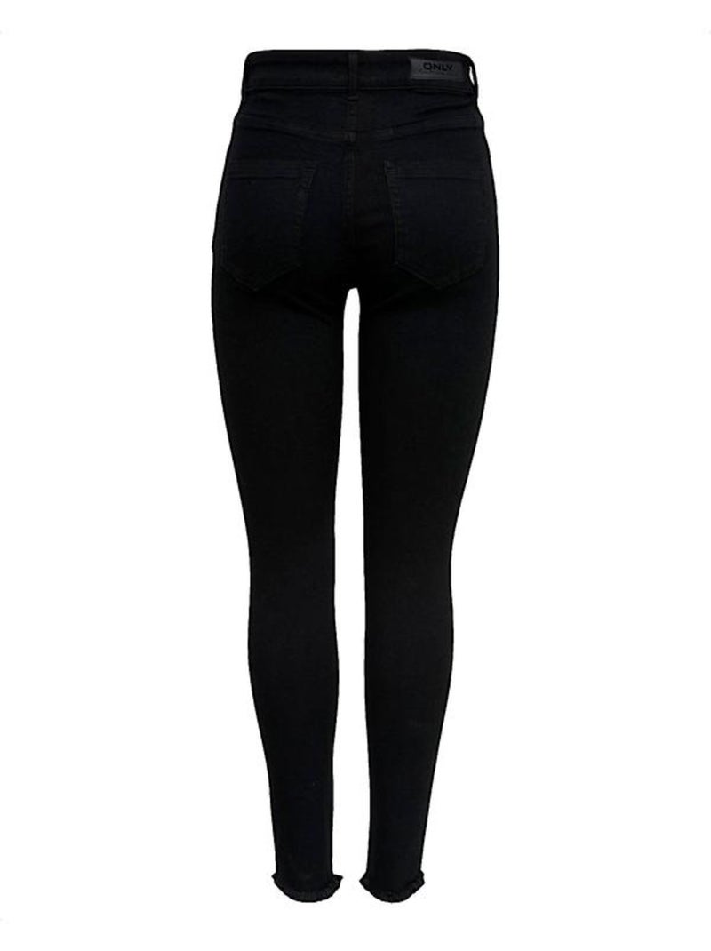Jean skinny Only Blush en coton polyester élasthanne Noir - Kiabi