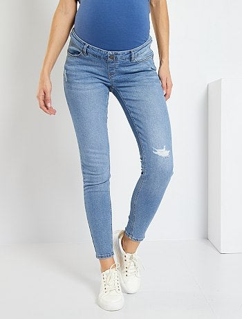 Jean skinny push-up de maternité