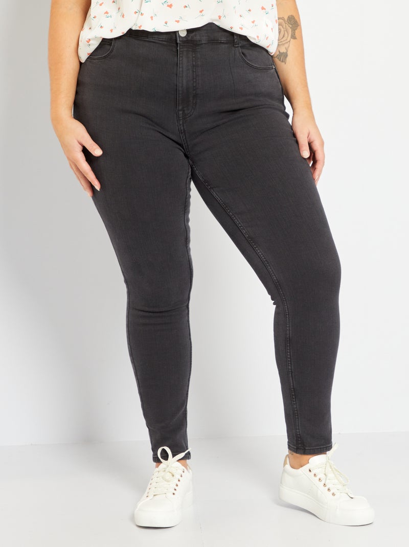 Jean skinny push-up noir - Kiabi