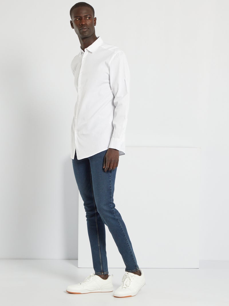 Jean skinny stretch - L32 blue black - Kiabi