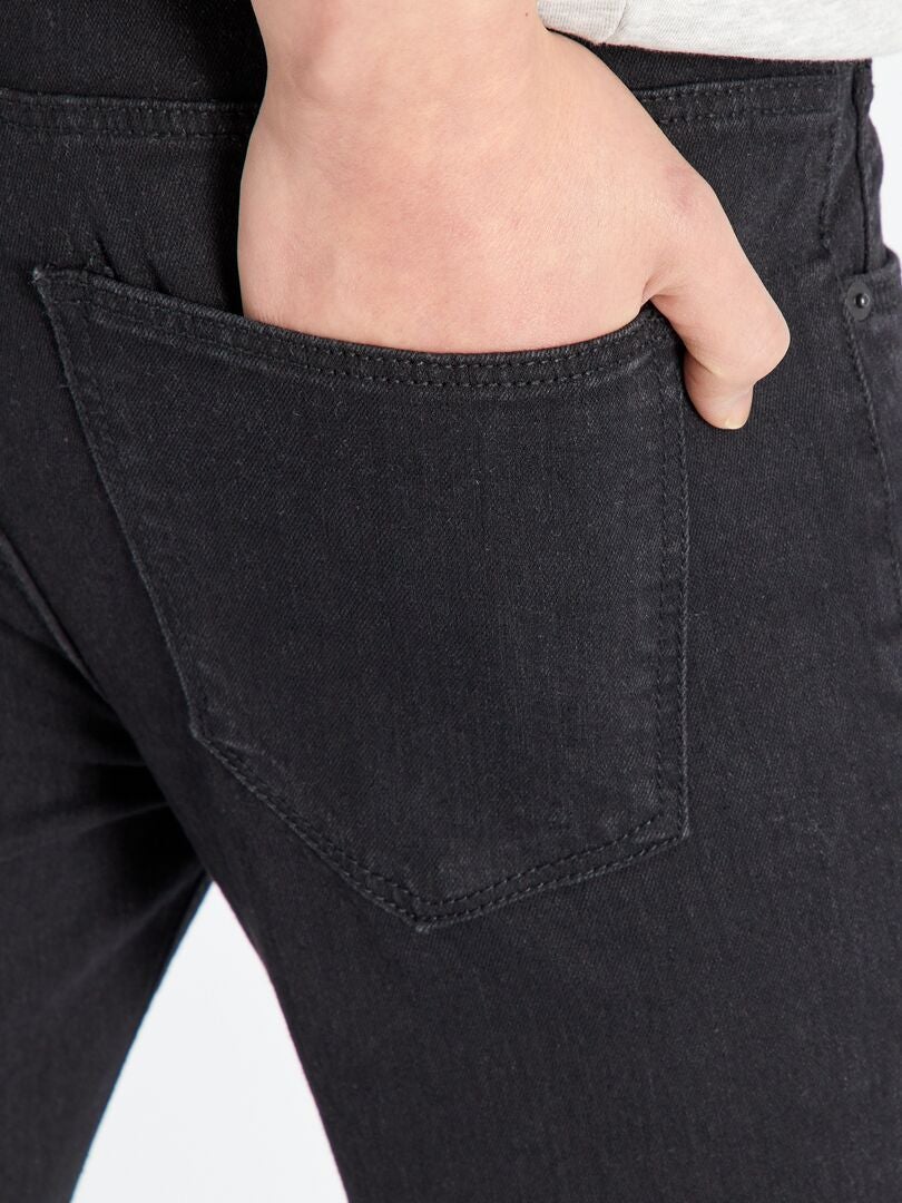 Jean skinny stretch - L32 Noir - Kiabi
