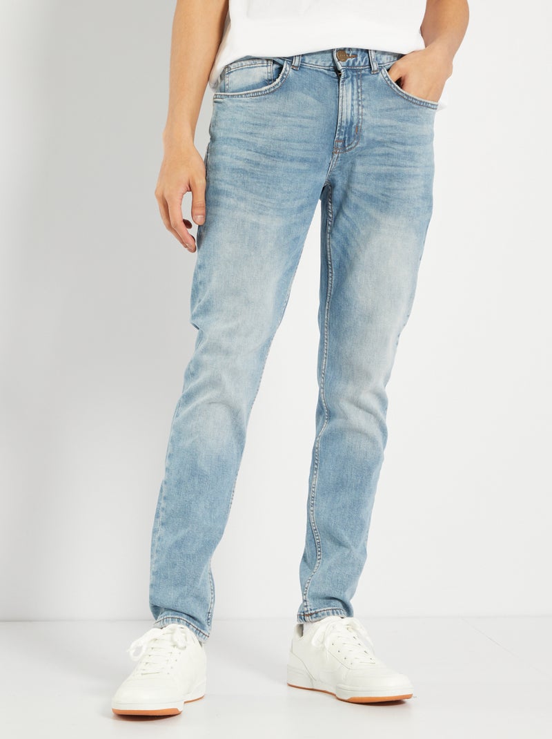 Jean skinny stretch L32 bleu - Kiabi