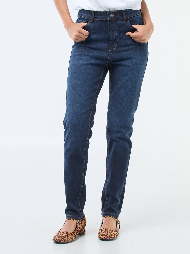 Jean skinny taille haute - L30 Rince - Kiabi