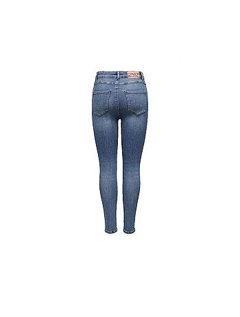 Jean skinny taille haute avec détails destroy Only